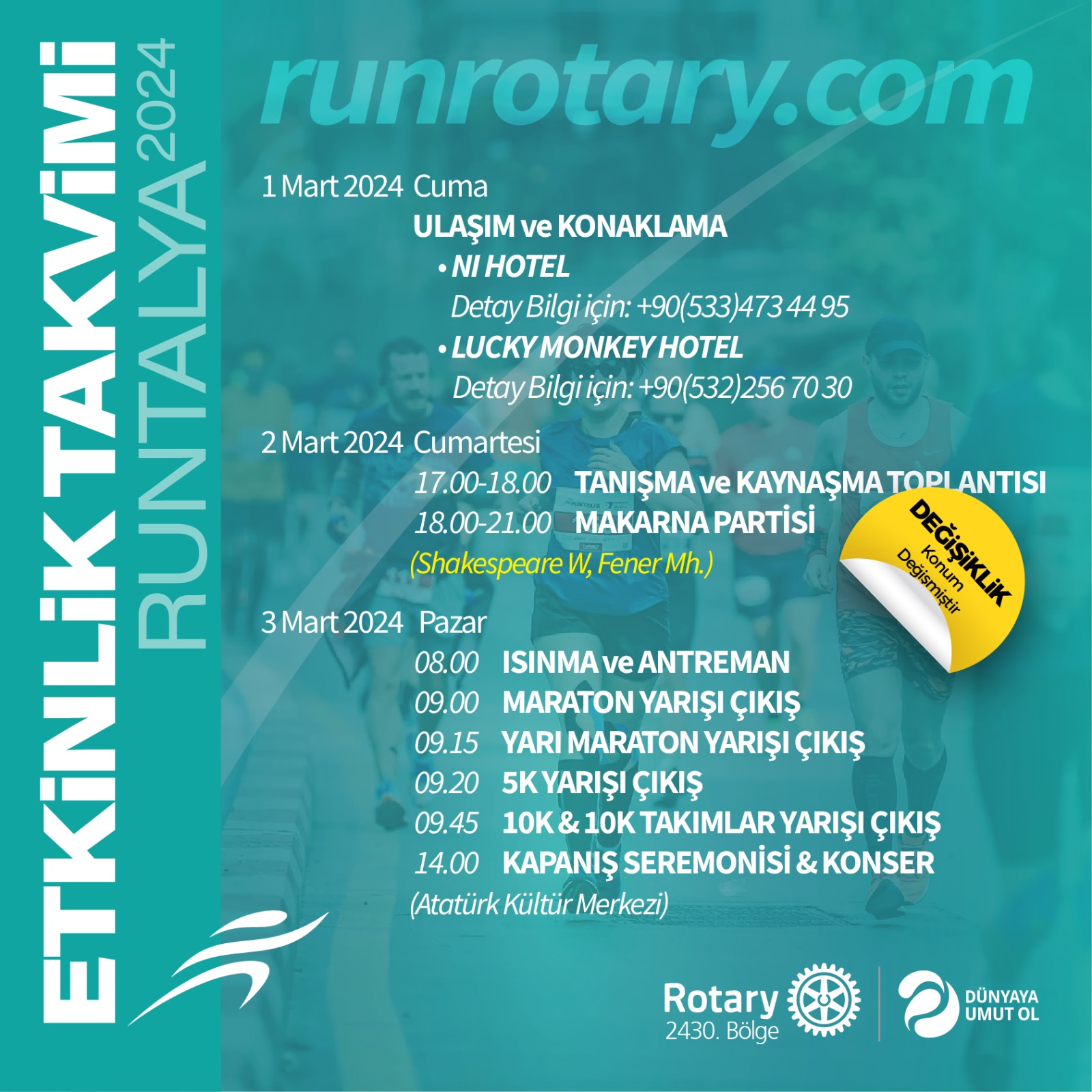 runrotary etkinlik takvimi